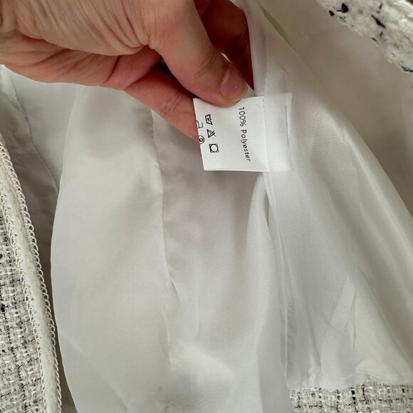 Plaid Pattern Jacket, Elegant Long Sleeve - Picture 3 of 9